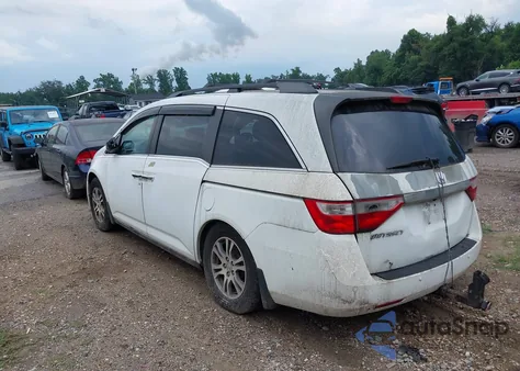 2013 Honda Odyssey Ex-L from USA, damaged, VIN 5FNRL5H62DB031164
